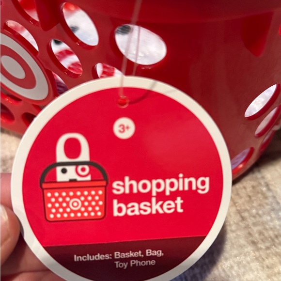 Target Toy Shopping Basket - Red - Picture 3 of 4